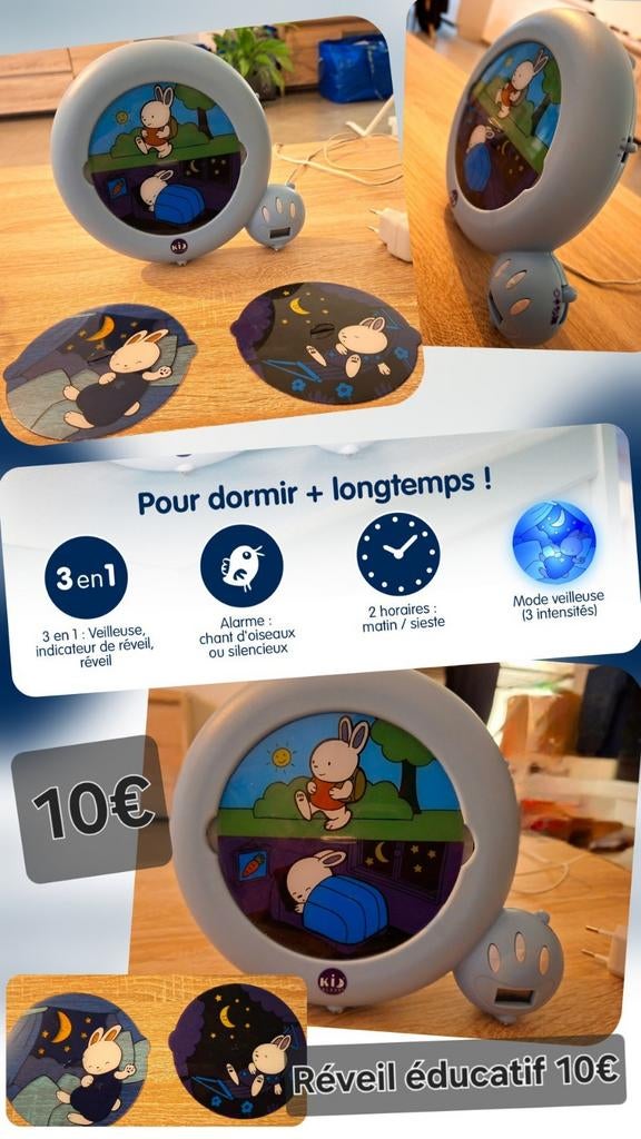 Réveil éducatif KidSleep, Ophalen, Zo goed als nieuw