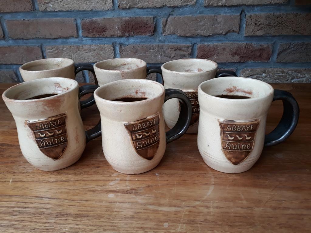 Chopes en grès Abbaye d'Aulne, Ophalen of Verzenden, Gebruikt