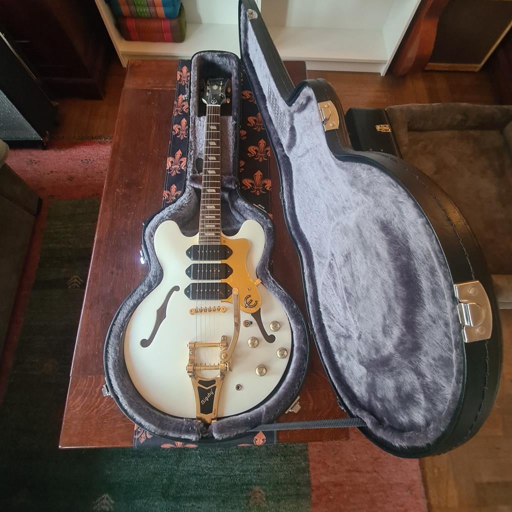 Epiphone Riviera Custom Royale P93 édition limitée, Enlèvement, Epiphone