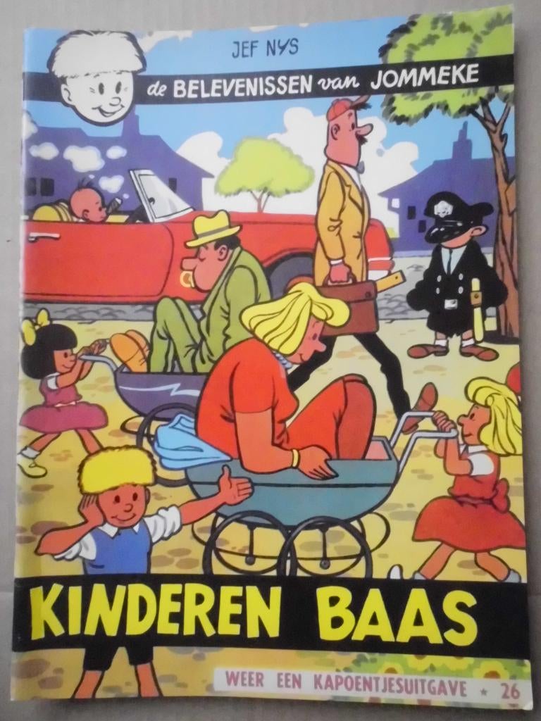Jommeke - Kinderen baas, Eén stripboek, Ophalen of Verzenden, Gelezen, Jef Nys