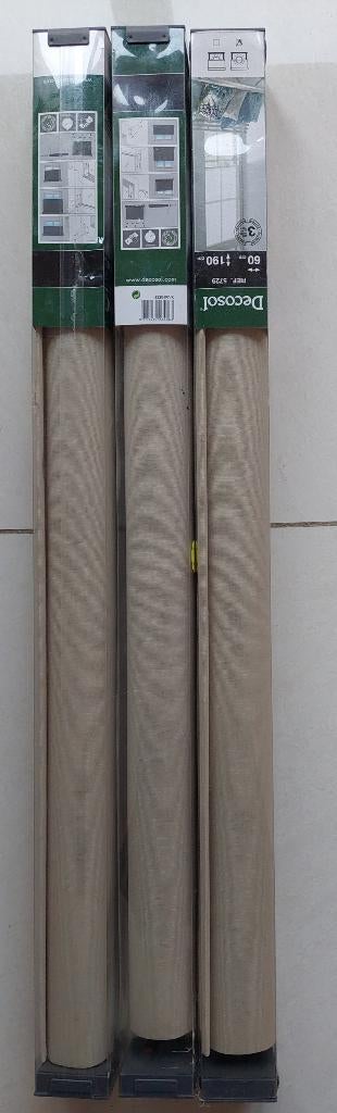 Rolgordijnen 10 st, Huis en Inrichting, Stoffering | Gordijnen en Lamellen, Ophalen, Nieuw, Crème