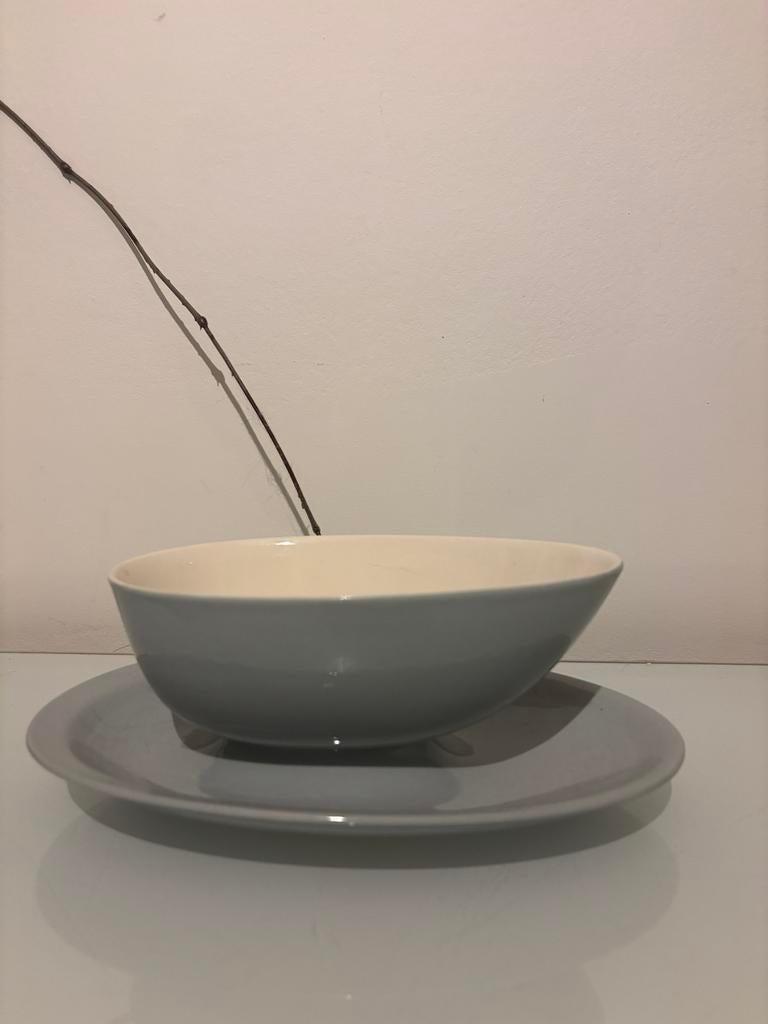 Petrus Regout Maastricht juskom grijs, Ophalen of Verzenden