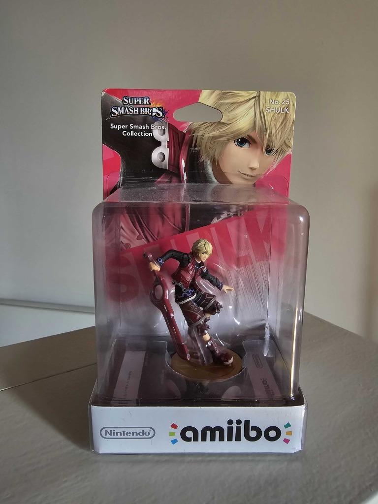 Amiibo Shulk No. 25 - Super Smash Bros - New & Sealed, Ophalen of Verzenden, Nieuw