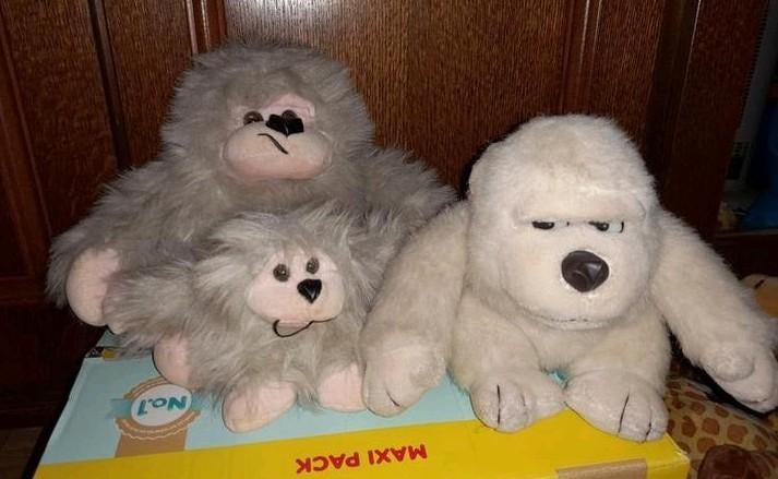 2 Apen knuffels, Kinderen en Baby's, Speelgoed | Knuffels en Pluche, Ophalen of Verzenden