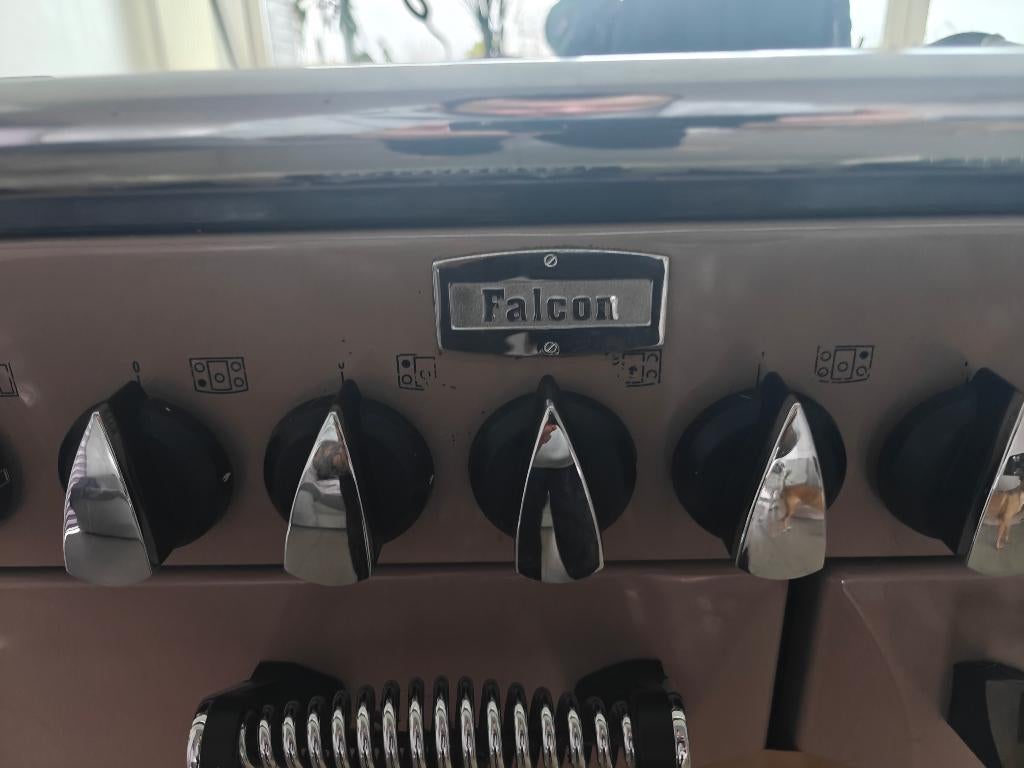 Falcon ELAN 90 Dual Fuel – Aardgas, Elektronische apparatuur, Fornuizen, Gebruikt, Inbouw, Gas, 5 kookzones of meer, 90 tot 95 cm