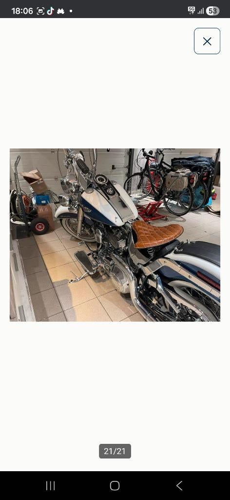 Harley davidson deluxe, Enlèvement, 2 cylindres