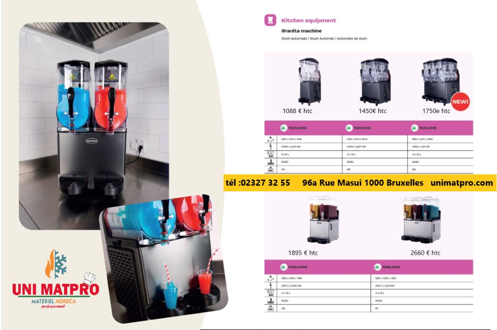 Machine à granita sorbet, Electroménager, Enlèvement, Neuf