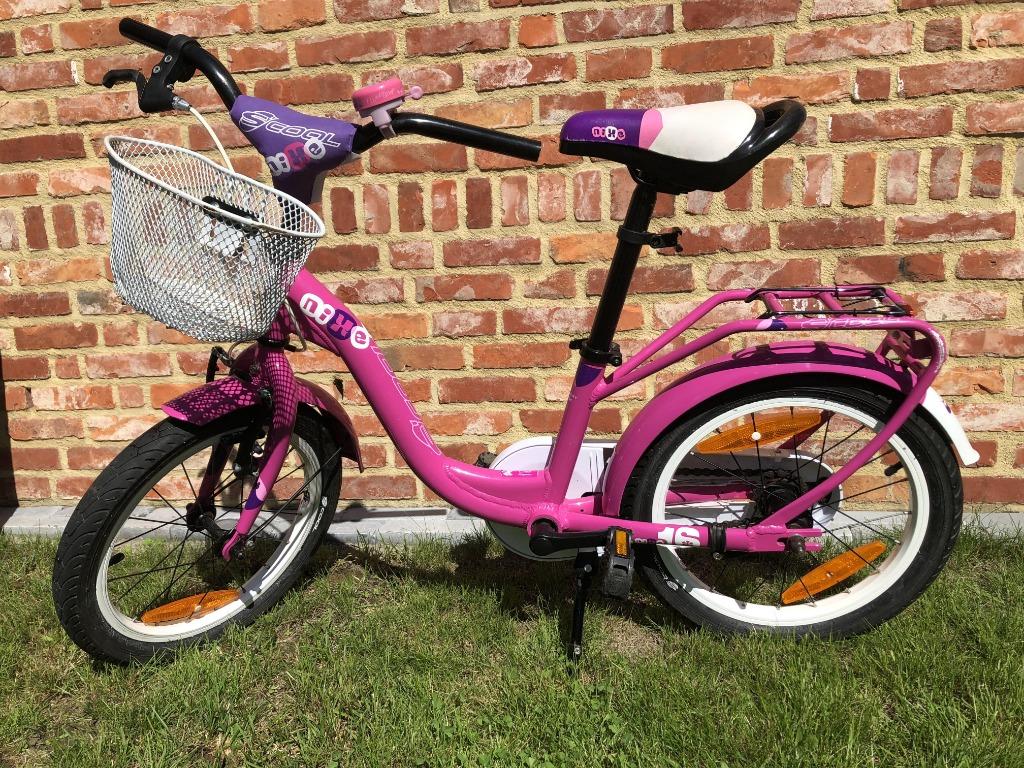 Kinderfiets - 16 inch - S'COOL niXe steel alloy - roze, Fietsen en Brommers, Ophalen, Gebruikt, S'Cool