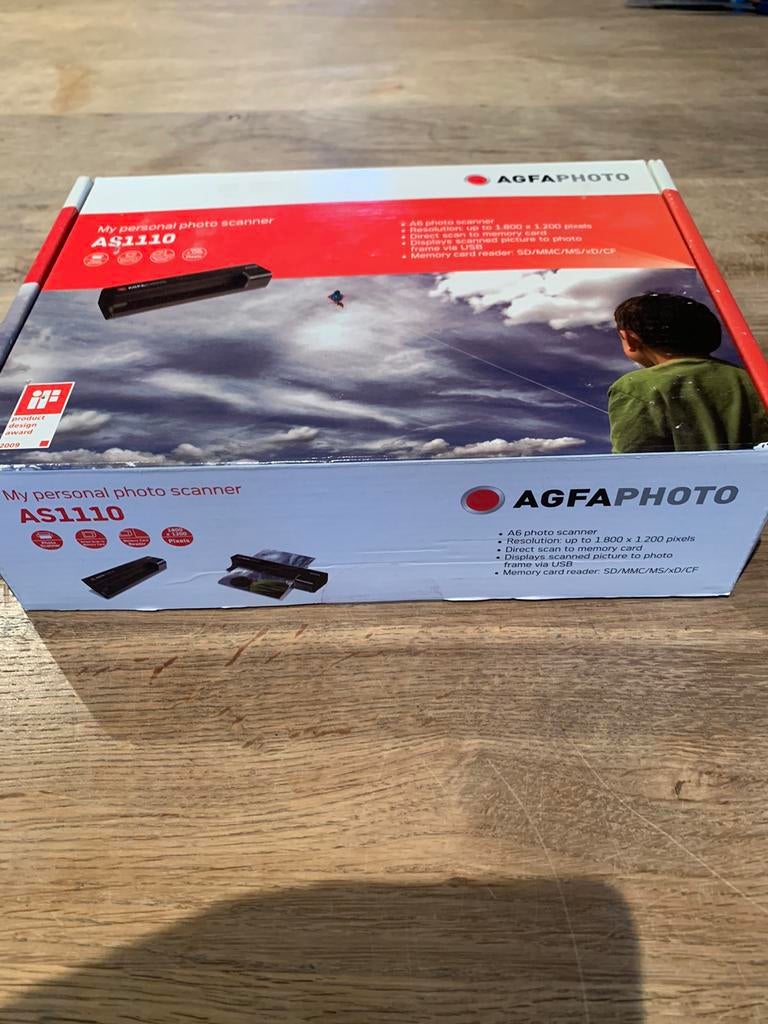 Numériseur photo AgfaPhoto AS1110, Informatique & Logiciels, Enlèvement ou Envoi, Comme neuf