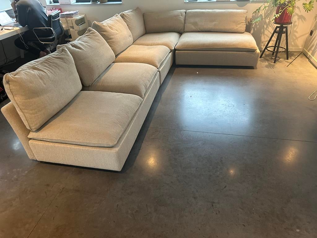 DESIGN ZETEL ( merk indera, model : weekend), Ophalen, Gebruikt, Modern ( tijdloos), Hoekbank