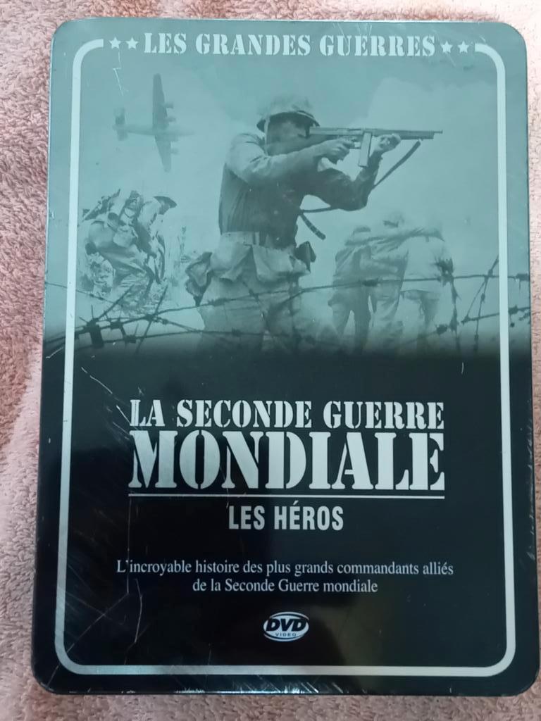 3 DVD La seconde guerre mondiale, les héros, À partir de 6 ans, Enlèvement ou Envoi, Coffret, Comme neuf