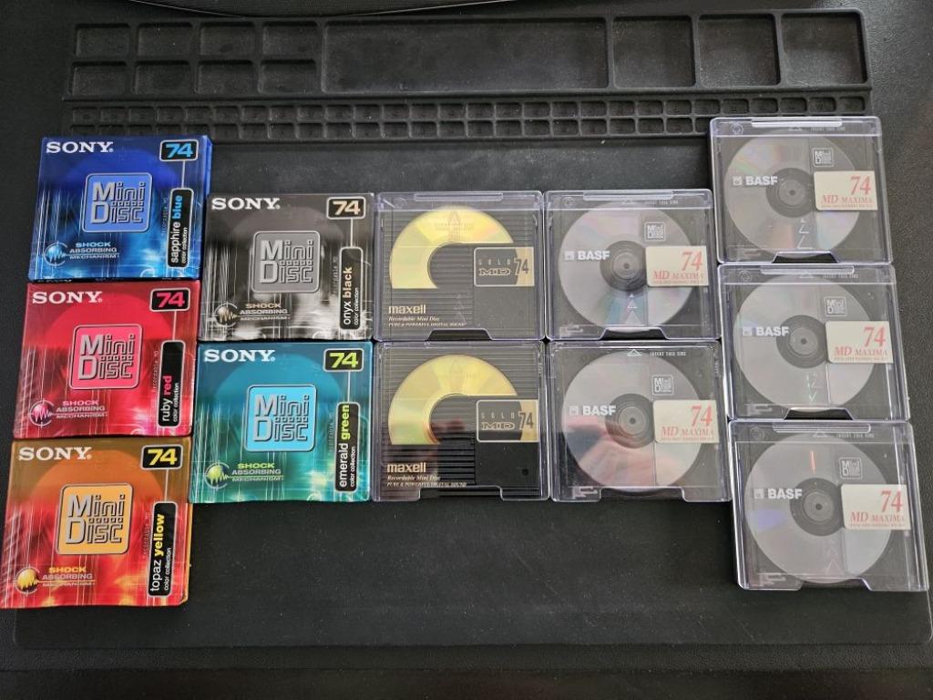 Minidisc schijfjes (12 stuks), Audio, Tv en Foto, Walkmans, Discmans en Minidiscspelers, Ophalen of Verzenden, Overige typen