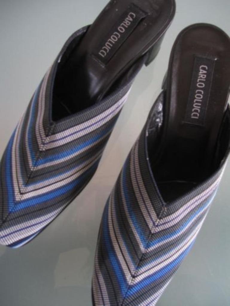 Livraison gratuite | Carlo Colucci New Blue Slippers 41, Bleu, Sandales de bain, Envoi, Neuf