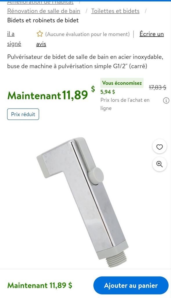 Robinet  de remplacement, Bricolage & Construction, Sanitaire, Enlèvement, Neuf, Robinet