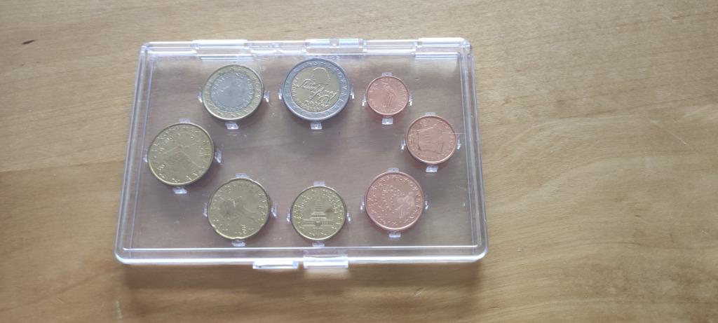 Slovenie 2€, Postzegels en Munten, Munten | Europa | Euromunten, Ophalen of Verzenden, Slovenië, Overige waardes, Setje