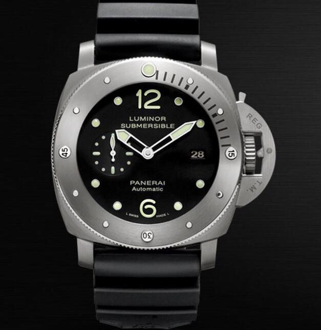 Panerai Luminor Submercible 1950 3 days Titanium 2500M 47mm, Overige merken, Overige materialen, Polshorloge, Overige materialen