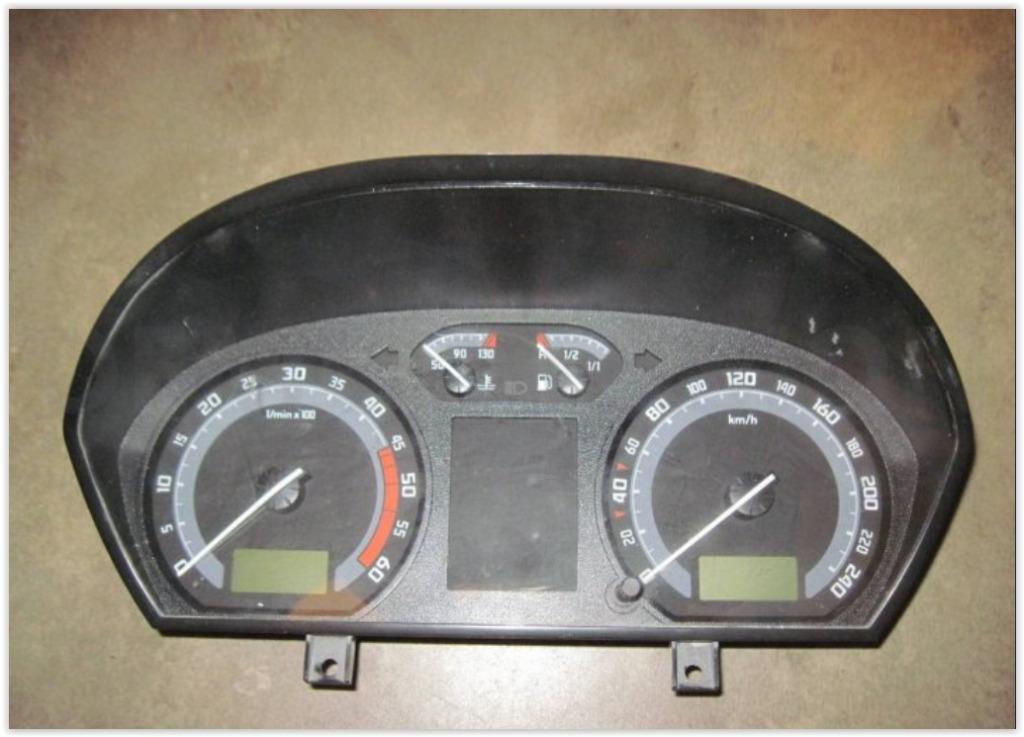 compteur kilométrique pour skoda fabia 1.4tdi 2004, Enlèvement ou Envoi, Utilisé, Skoda