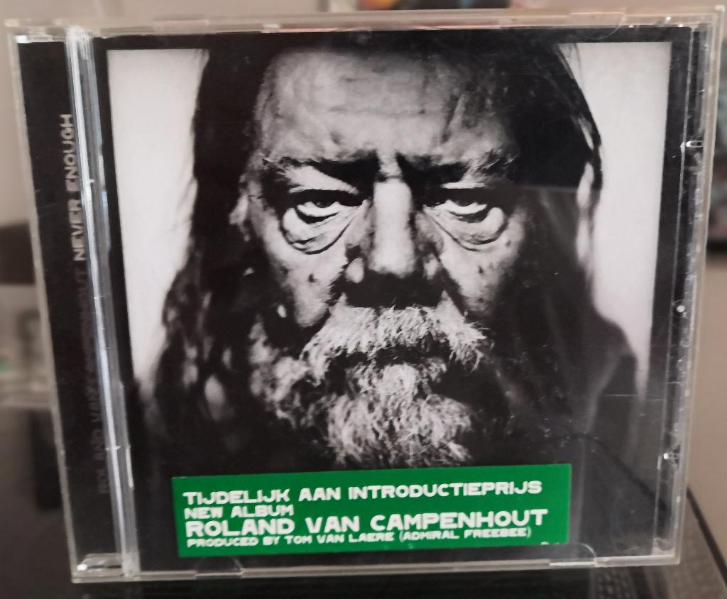 Roland Van Campenhout - Never Enough / CD, Album, Rock 🆕, Ophalen of Verzenden, Nieuw in verpakking, Alternative