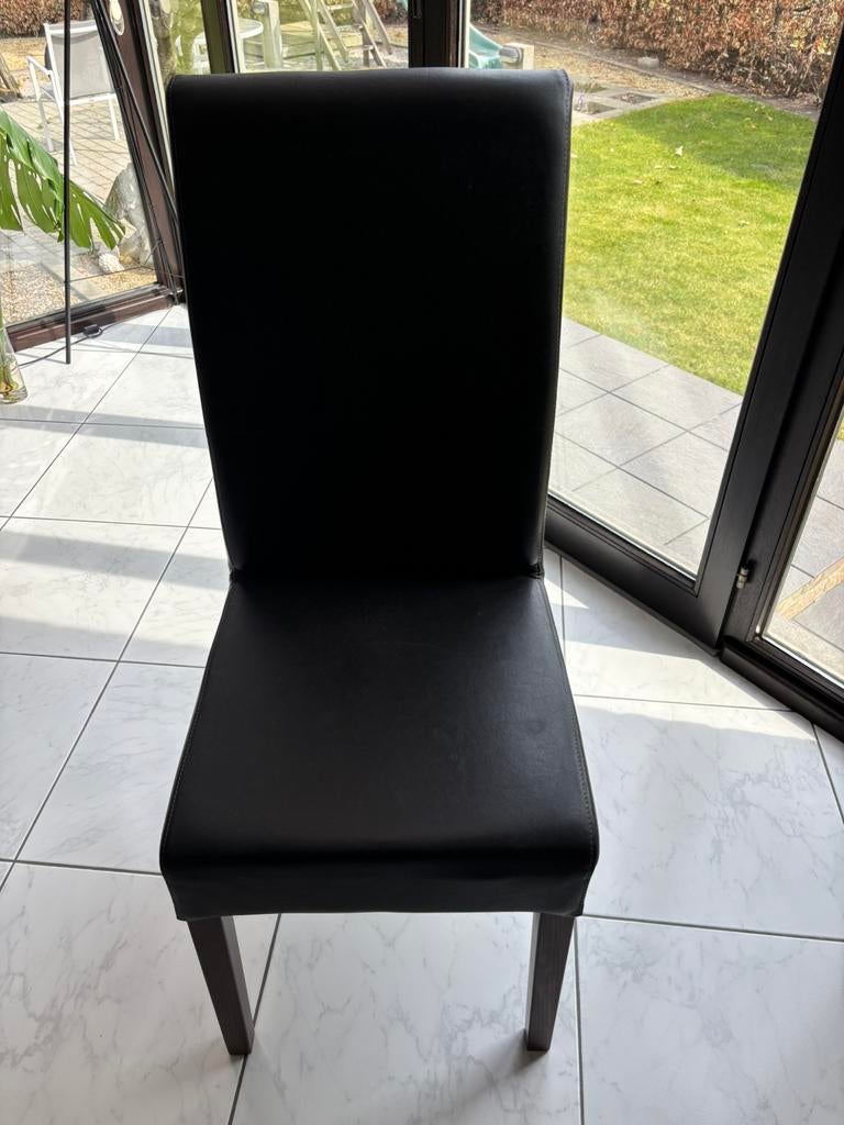 Eetkamerstoel, Huis en Inrichting, Stoelen, Ophalen, Kunststof, Gebruikt, Bruin