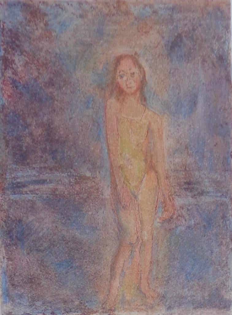 M. KLINGENBERG / VROUW RINEKE DIJKSTRA / ETS / 66x51cm KADER, Ophalen of Verzenden