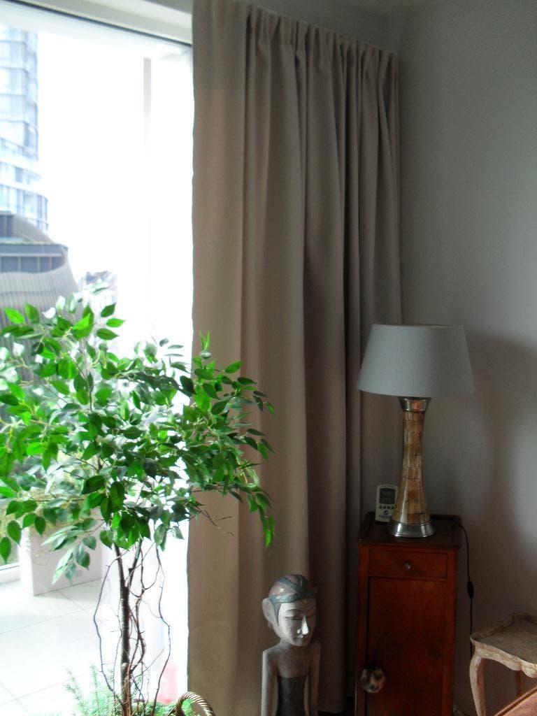 Prachtige overgordijnen, Huis en Inrichting, Stoffering | Gordijnen en Lamellen, Ophalen, 200 cm of meer, Beige, Zo goed als nieuw