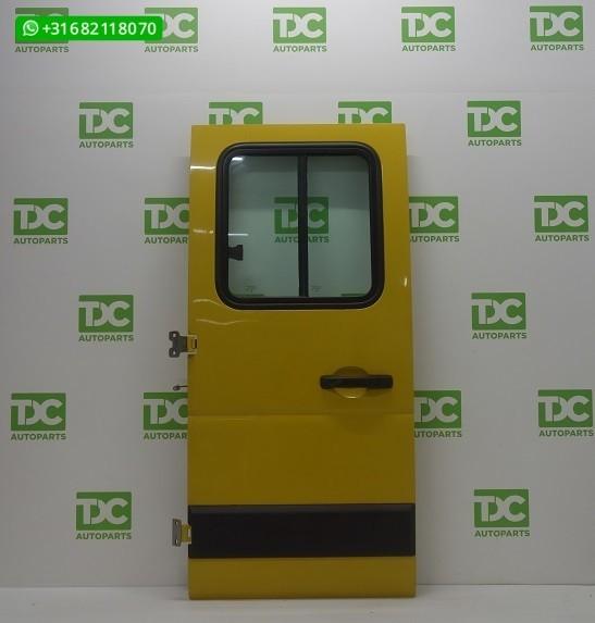 Renault Master (10-18) Open laadbak deur links met ruit geel, Auto-onderdelen, Gebruikt, Ophalen of Verzenden, Achter, Renault