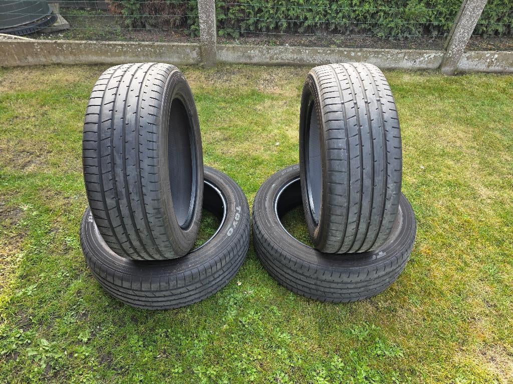 225/55 R19 99V Toyo Proxes R46A  +  225/60 R17 99H Yokohama, Auto-onderdelen, Banden en Velgen, Gebruikt, Band(en), Ophalen, 19 inch