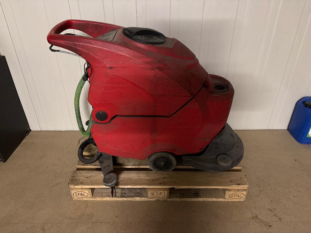 Poetsmachine, Ophalen, Gebruikt, Schrobmachine