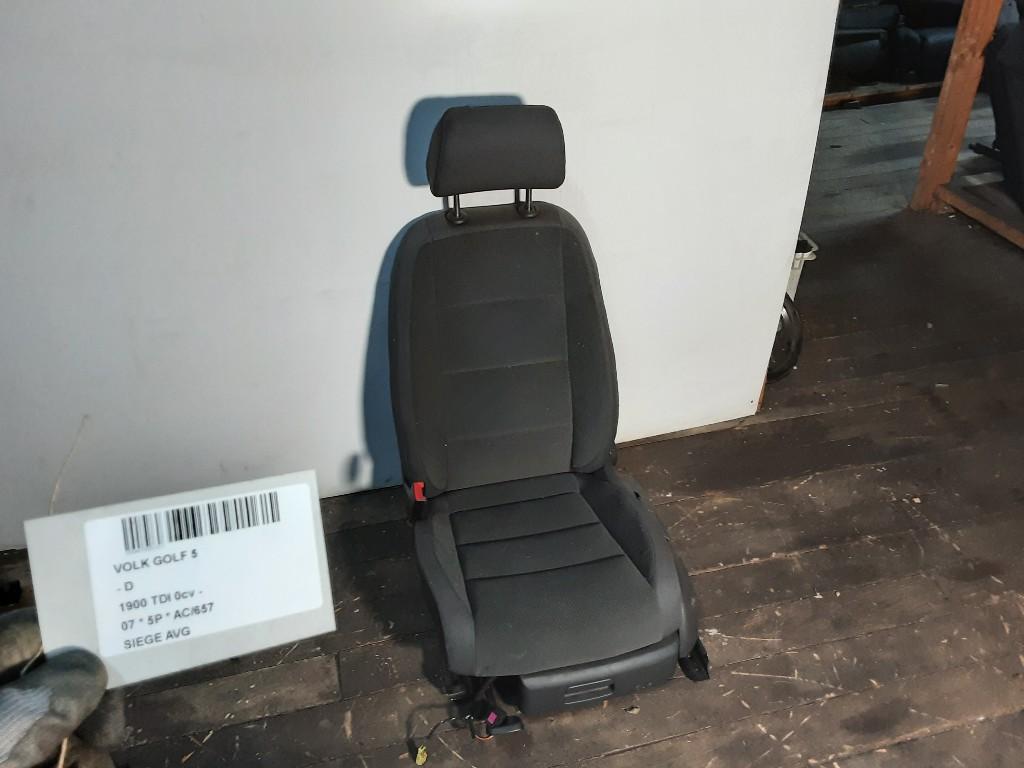 SIEGE AVANT GAUCHE ( CONDUCTEUR ) Volkswagen Golf V (1K1), Volkswagen, Mevr. I. Hauben, Utilisé, Rue de l'Espoir 34 34
4030  GRIVEGNÉE, BE