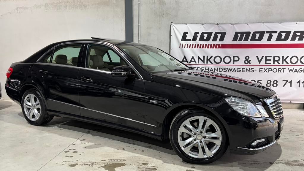 Mercedes Benz E220 CDİ | Open Dak | Xenon | Showroom, Auto's, Automaat, Achterwielaandrijving, Parkeersensor, Beige