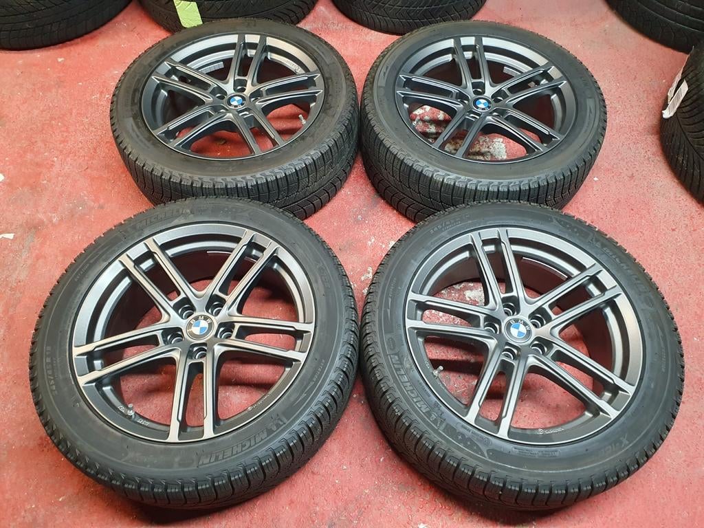 BMW 18" NIEUWE winterkit wielen Michelin serie 5 G30 G31 5x1, Ophalen, Gebruikt, BMW