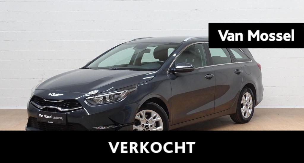 Kia Ceed Sportswagon Pulse 1.0 T-GDi 100 MHEV DCT ISG, Auto's, Kia, Stof, Zwart, 1409 kg, Bedrijf