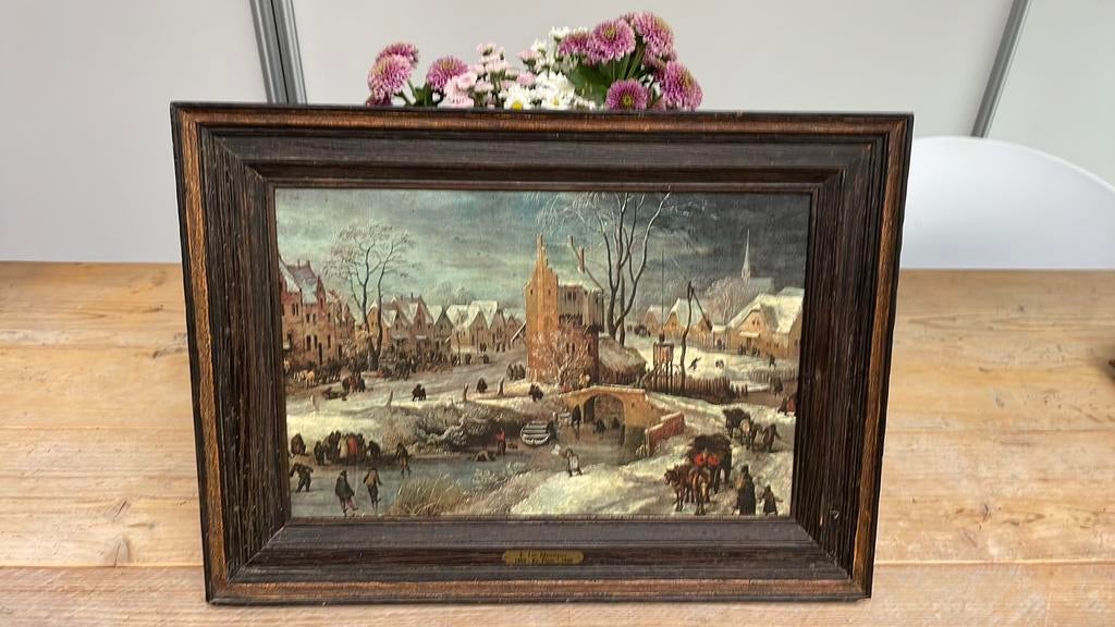 Copy van bekend werk op doek, Ophalen of Verzenden