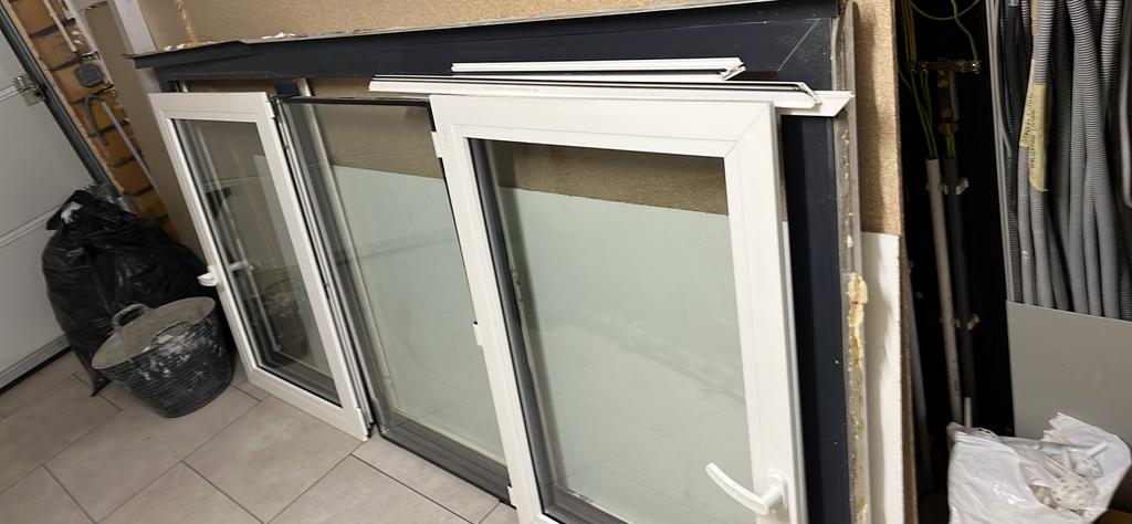 Raam 3 delen HR ++, Doe-het-zelf en Bouw, Ophalen, Zo goed als nieuw