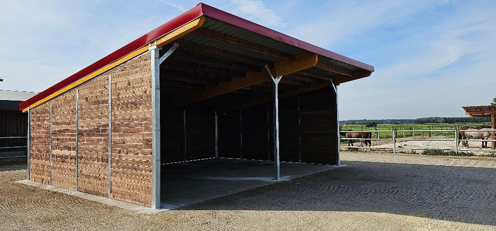 Openstal voor paarden, Weidehut kopen & ideale paardenstal, Dieren en Toebehoren, Weidegang