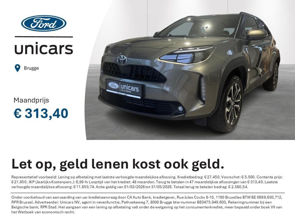 Toyota Yaris Cross 1.5 VVT-ie Hybrid 85kW Executive CVT, Auto's, Toyota, Bedrijf, Te koop, Yaris Cross, Airbags, Airconditioning