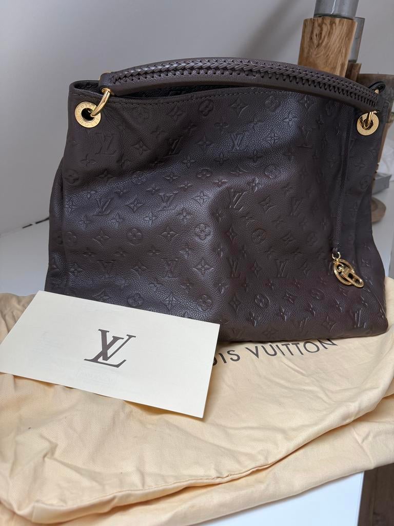 Handtas Louis vuitton, Handtassen en Accessoires, Tassen | Damestassen, Ophalen of Verzenden, Gebruikt, Bruin, Handtas
