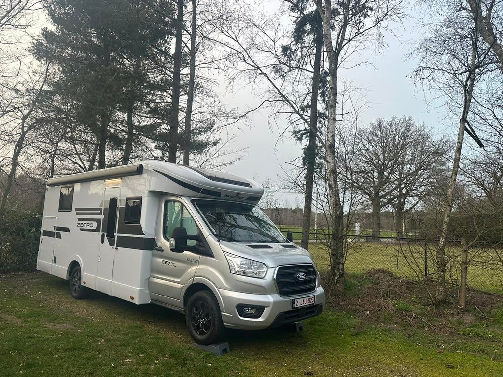 Nieuwe Zefiro mobilhome te huur, Caravans en Kamperen, Automaat, Koelkast, Ford, Diesel