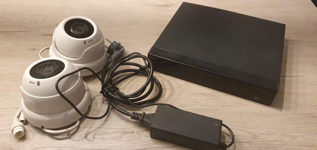 NVR plus deux caméras Sony à dôme, Enlèvement ou Envoi