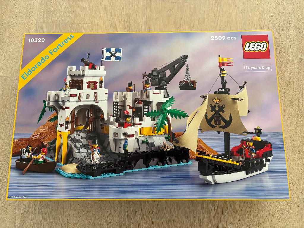 10320 - Eldorado Fort, Ophalen, Nieuw, Complete set, Lego