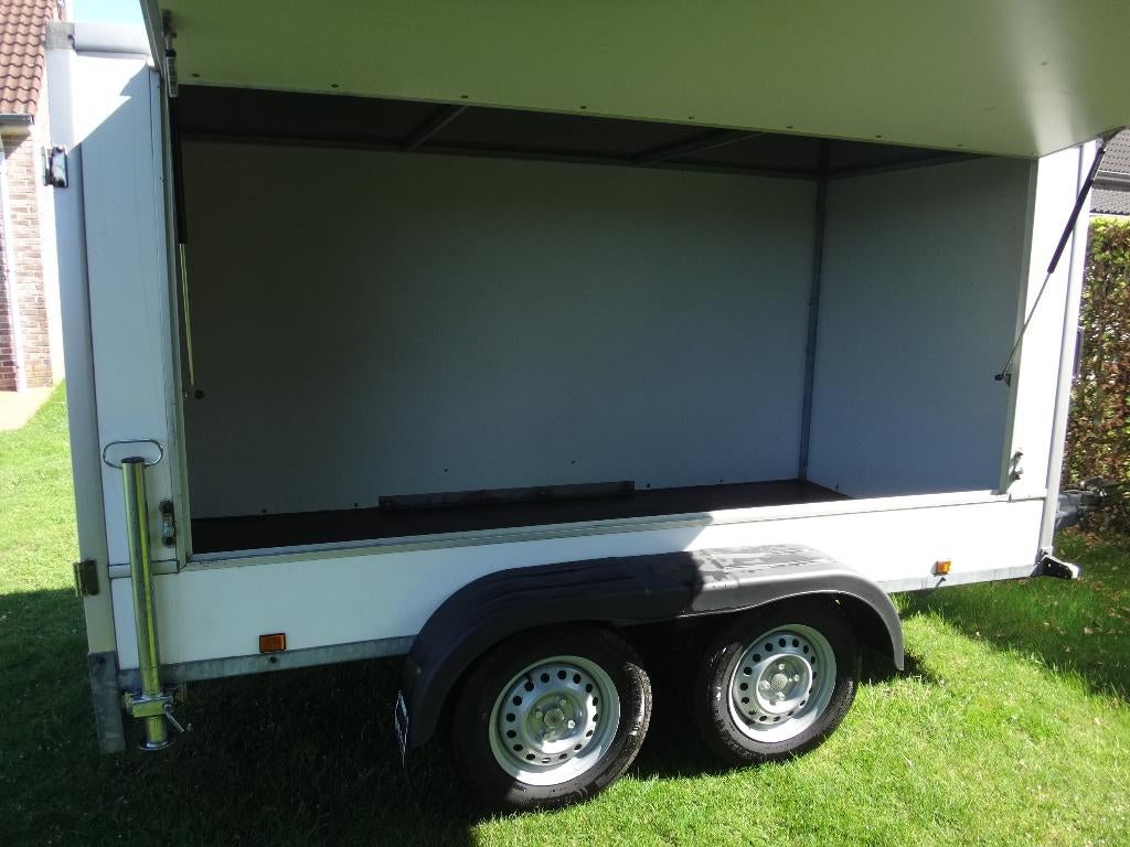 Remorque alu fourgon, Enlèvement, Utilisé