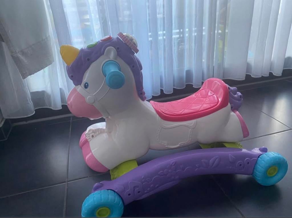 Vtech licorne bascule - porteur évolutif, Ophalen, Zo goed als nieuw