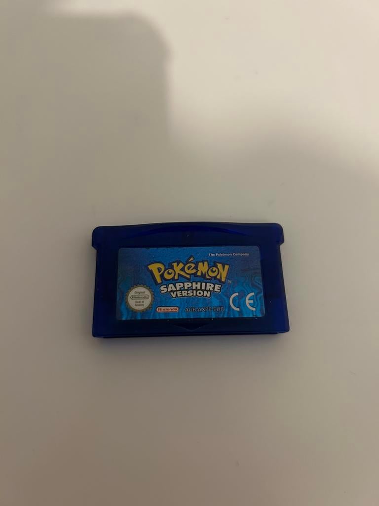 Pokemon sapphire, Games en Spelcomputers, Games | Nintendo Game Boy, Ophalen, Zo goed als nieuw