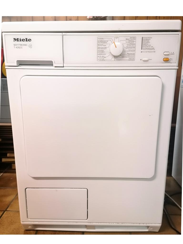 Sécheuse condens Miele T4262C - fonctionne parfait - 6 kg, Electroménager, Sèche-linge, Utilisé, À condensation, Chargeur frontal
