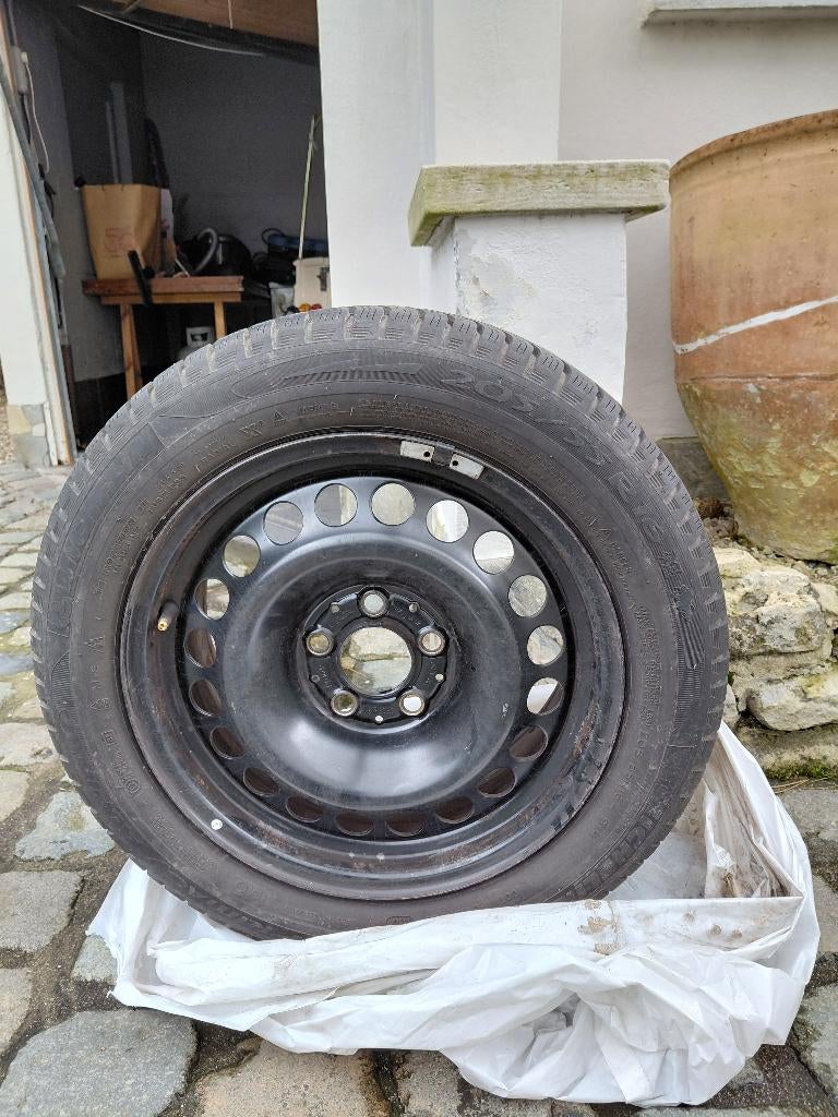 Winterbanden met standaard velg, Auto-onderdelen, Banden en Velgen, Ophalen, Gebruikt, 16 inch, Banden en Velgen