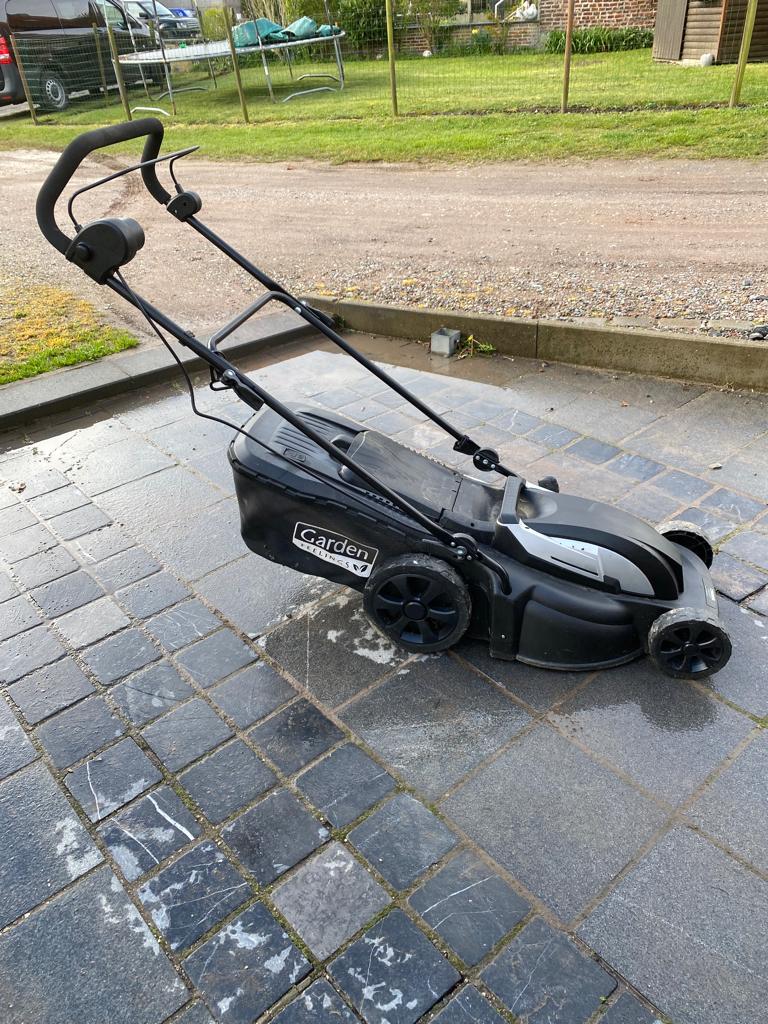 Tondeuse électrique, Ophalen, Cirkelmaaier, Gebruikt, Elektrische grasmaaier