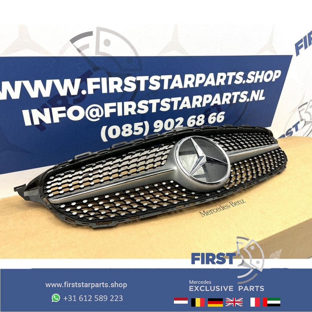 W205 Diamant Gril Mercedes C Klasse 2014-2018 AMG Diamond MB, Auto-onderdelen, Gebruikt, -, Ophalen of Verzenden, -