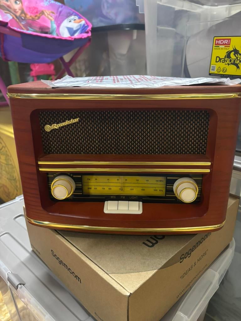 Radio Roadstar, Ophalen, Zo goed als nieuw, Radio