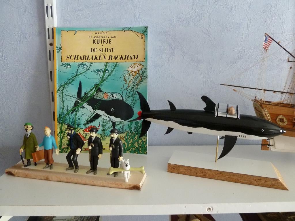Haai-Duikboot-Kuifje, Ophalen, Nieuw, Groter dan 1:32, Overige merken
