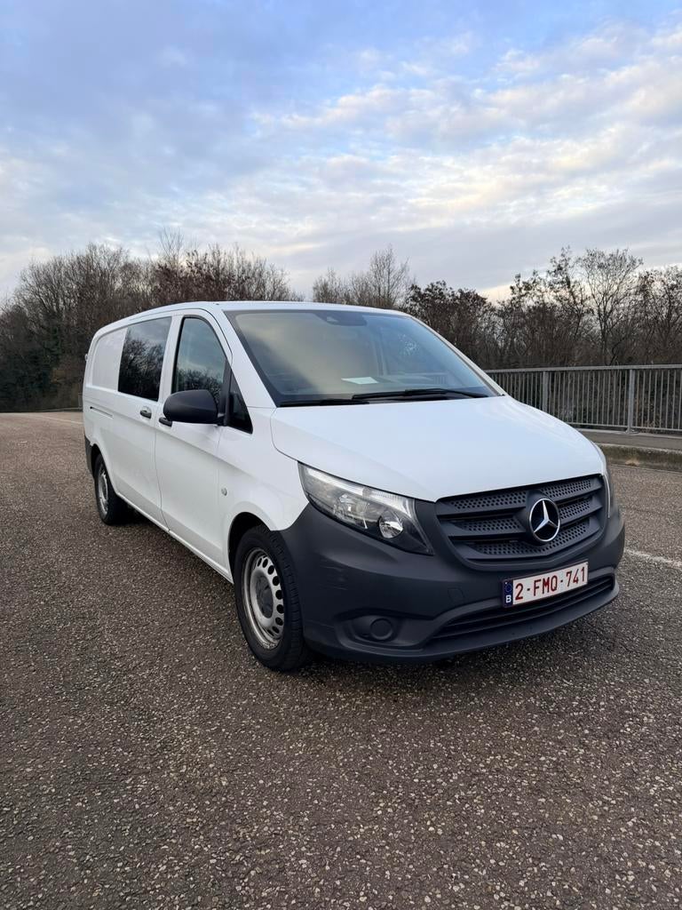 MERCEDES VITO 119CDI 2020/AUTOMAAT/L3/EXTRALANG/CAMERA/190PK, Auto's, Automaat, Wit, Mercedes-Benz, Diesel